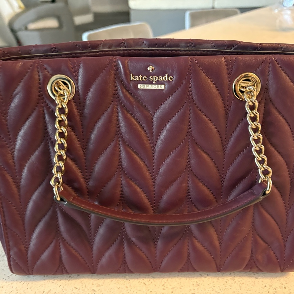 Kate Spade Purple Quilted Women's Bag
